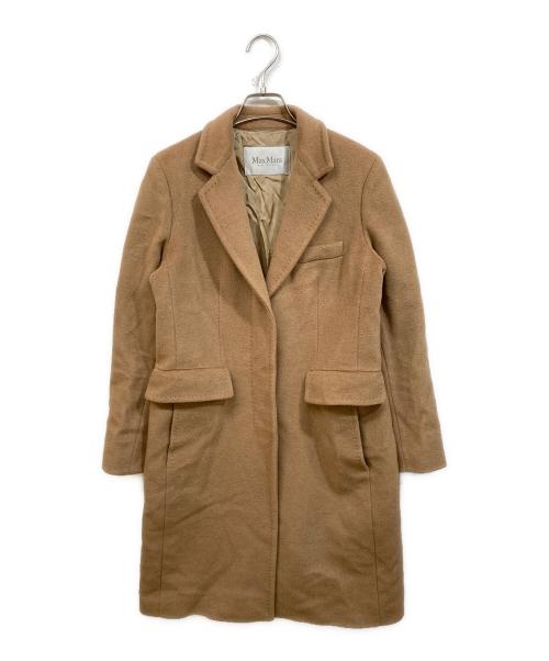 MaxMara（マックスマーラ）MaxMara (マックスマーラ) チェスターコート ブラウン サイズ:SIZE 38の古着・服飾アイテム