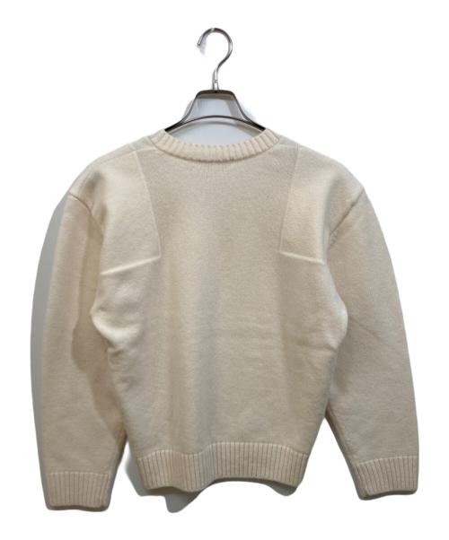 Plage（プラージュ）Plage (プラージュ) SQUARE SHOULDER ニット アイボリー サイズ:Freeの古着・服飾アイテム