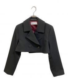 RONE PARC（ロネ パーク）の古着「UNI cropped jacket/クロップド　ジャケット」｜ブラック