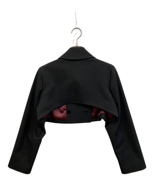RONE PARC（ロネ パーク）RONE PARC (ロネ パーク) UNI cropped jacket/クロップド　ジャケット ブラック サイズ:Freeの古着・服飾アイテム