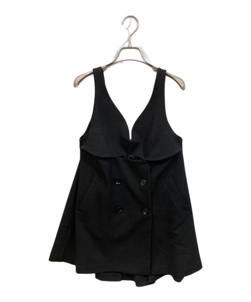 RONE PARC（ロネ パーク）RONE PARC (ロネ パーク) UNI flare mini dress ブラック サイズ:Freeの古着・服飾アイテム