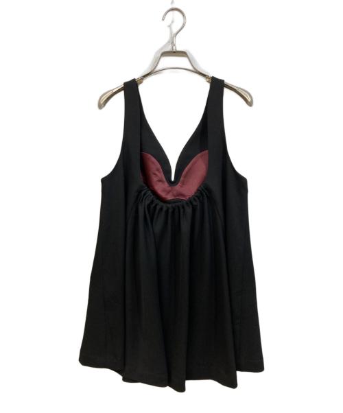RONE PARC（ロネ パーク）RONE PARC (ロネ パーク) UNI flare mini dress ブラック サイズ:Freeの古着・服飾アイテム