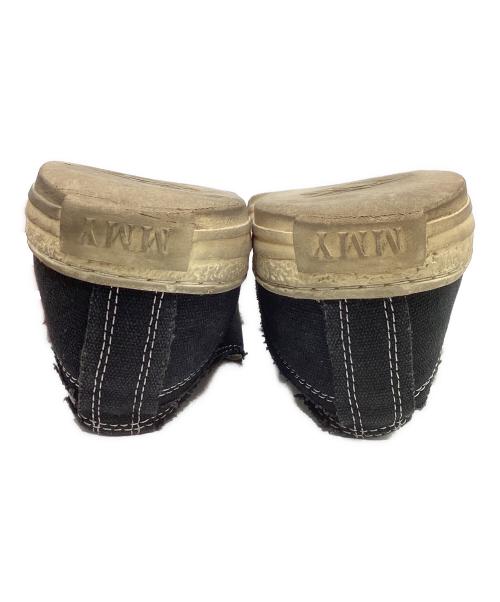 Maison MIHARA YASUHIRO（メゾン ミハラ ヤスヒロ）Maison MIHARA YASUHIRO (メゾン ミハラ ヤスヒロ) GENERAL SCALE PAST SOLE CANVAS LOW-TOP ブラック サイズ:44の古着・服飾アイテム