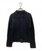 Y'sワイズ）の古着「ウールシャツ」｜ブラック