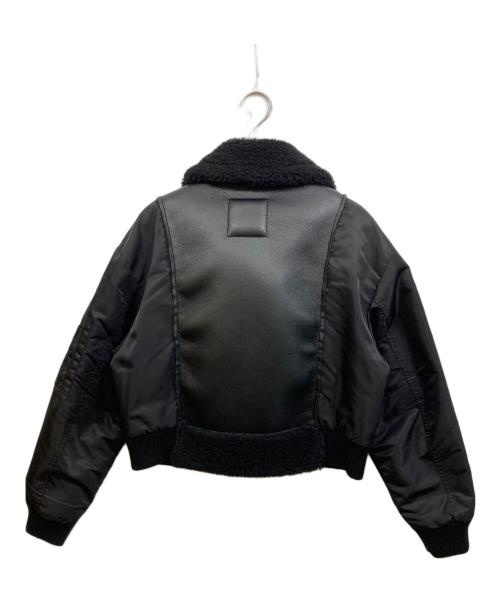 ZARA（ザラ）ZARA (ザラ) コントラストダブルフェイスジャケット ブラック サイズ:SIZE XSの古着・服飾アイテム