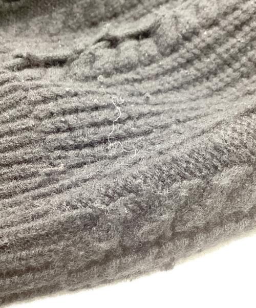 DIESEL（ディーゼル）DIESEL (ディーゼル) ローゲージニット ブラック サイズ:Sの古着・服飾アイテム