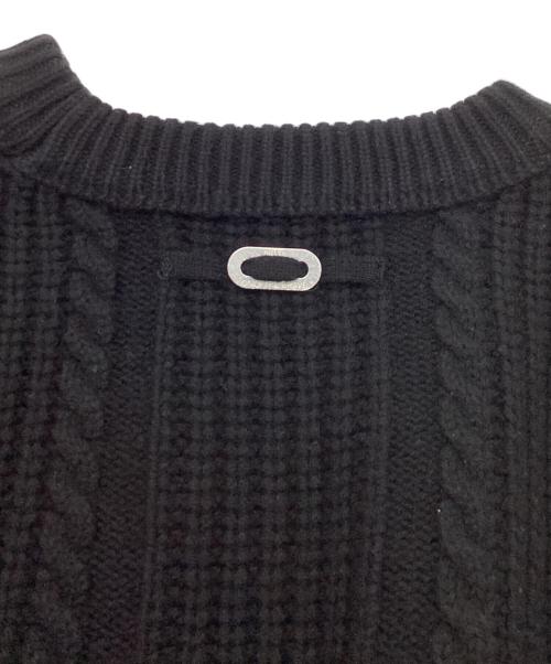 DIESEL（ディーゼル）DIESEL (ディーゼル) ローゲージニット ブラック サイズ:Sの古着・服飾アイテム