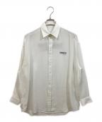 BALENCIAGAバレンシアガ）の古着「キャンペーンロゴシアーシャツ」｜ホワイト