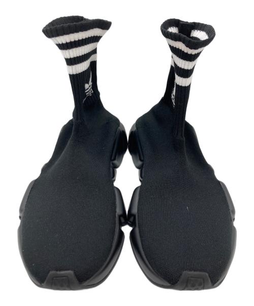 BALENCIAGA（バレンシアガ）BALENCIAGA (バレンシアガ) adidas (アディダス) Speed Trainer Core Black サイズ:24.5cmの古着・服飾アイテム