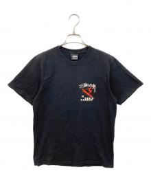 stussy（ステューシー）の古着「プリントTシャツ」｜ブラック