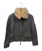 MARNIマルニ）の古着「メルトンジャケット」｜グレー