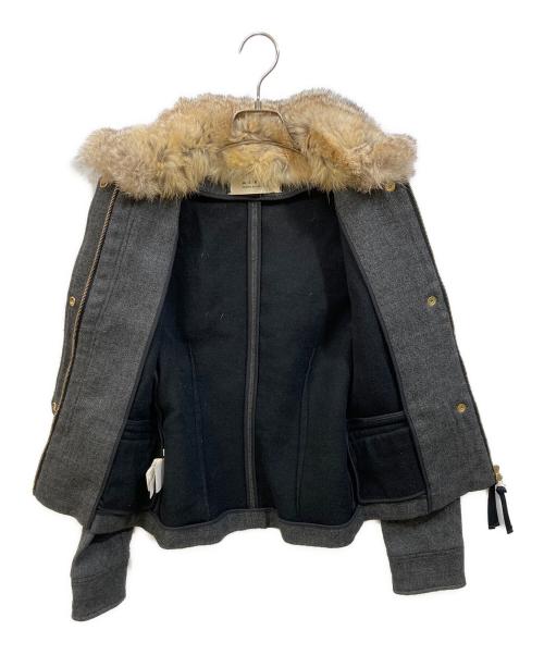 MARNI（マルニ）MARNI (マルニ) メルトンジャケット グレー サイズ:38の古着・服飾アイテム