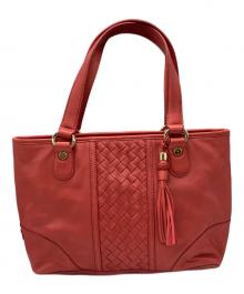 COLE HAAN（コールハーン）の古着「ハンドバッグ」｜レッド