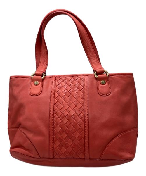 COLE HAAN（コールハーン）COLE HAAN (コールハーン) ハンドバッグ レッドの古着・服飾アイテム