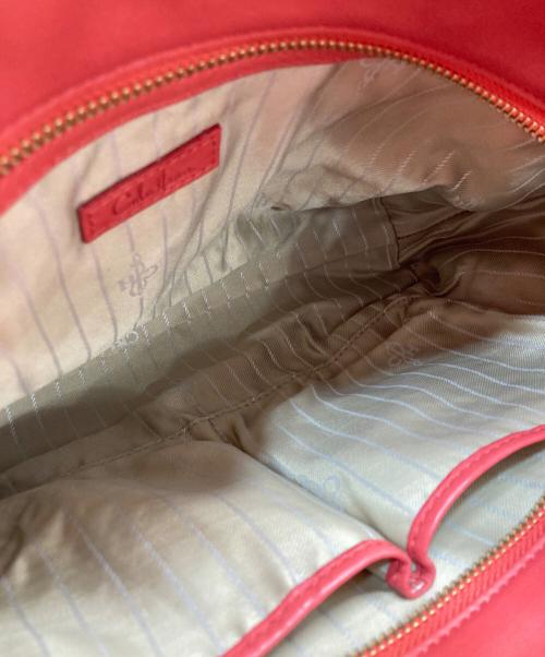 COLE HAAN（コールハーン）COLE HAAN (コールハーン) ハンドバッグ レッドの古着・服飾アイテム