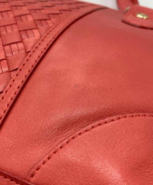 COLE HAAN（コールハーン）COLE HAAN (コールハーン) ハンドバッグ レッドの古着・服飾アイテム