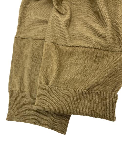 MM6 Maison Margiela（エムエムシックスメゾンマルジェラ）MM6 Maison Margiela (エムエムシックスメゾンマルジェラ) 半袖ニットワンピース ブラウン サイズ:	SIZE Sの古着・服飾アイテム