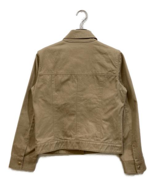 BURBERRY BLUE LABEL（バーバリー ブルー レーベル）BURBERRY BLUE LABEL (バーバリーロンドンブルーレーベル) コットンジャケット ブラウン サイズ:SIZE 38の古着・服飾アイテム