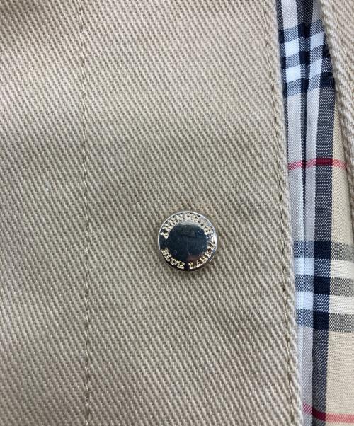 BURBERRY BLUE LABEL（バーバリー ブルー レーベル）BURBERRY BLUE LABEL (バーバリーロンドンブルーレーベル) コットンジャケット ブラウン サイズ:SIZE 38の古着・服飾アイテム