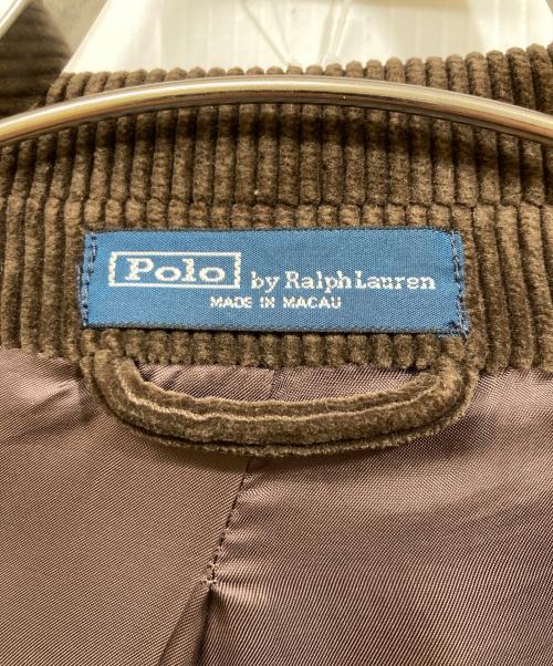 POLO RALPH LAUREN（ポロ・ラルフローレン）POLO RALPH LAUREN (ポロ・ラルフローレン) コーデュロイジャケット ブラウン サイズ:SIZE Mの古着・服飾アイテム