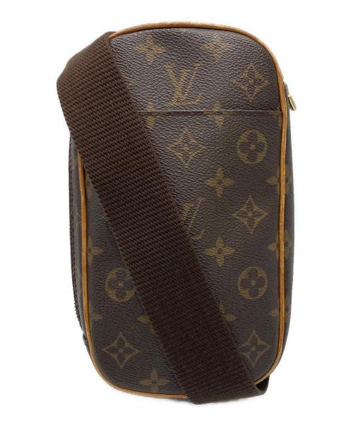 LOUIS VUITTON（ルイ ヴィトン）LOUIS VUITTON (ルイ ヴィトン) ポシェットガンジュ ブラウンの古着・服飾アイテム