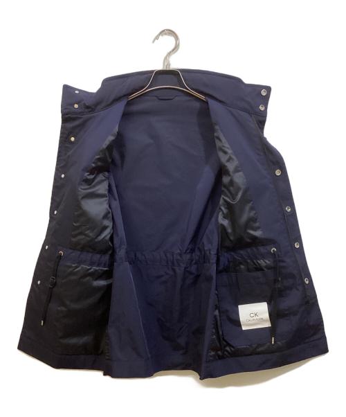 ck Calvin Klein（シーケーカルバンクライン）ck Calvin Klein (シーケーカルバンクライン) M-65 ナイロンミリタリージャケット ネイビー サイズ:36の古着・服飾アイテム