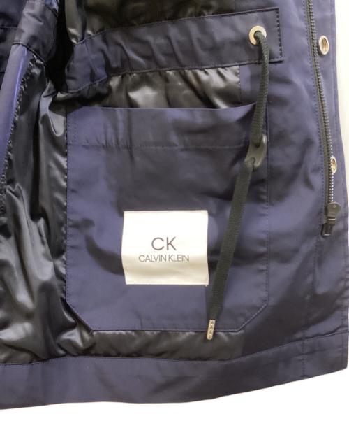 ck Calvin Klein（シーケーカルバンクライン）ck Calvin Klein (シーケーカルバンクライン) M-65 ナイロンミリタリージャケット ネイビー サイズ:36の古着・服飾アイテム