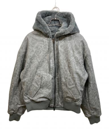 中古・古着通販】ZARA (ザラ) リバーシブルボンバージャケット グレー