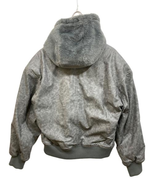 ZARA（ザラ）ZARA (ザラ) リバーシブルボンバージャケット グレー サイズ:SIZE Lの古着・服飾アイテム