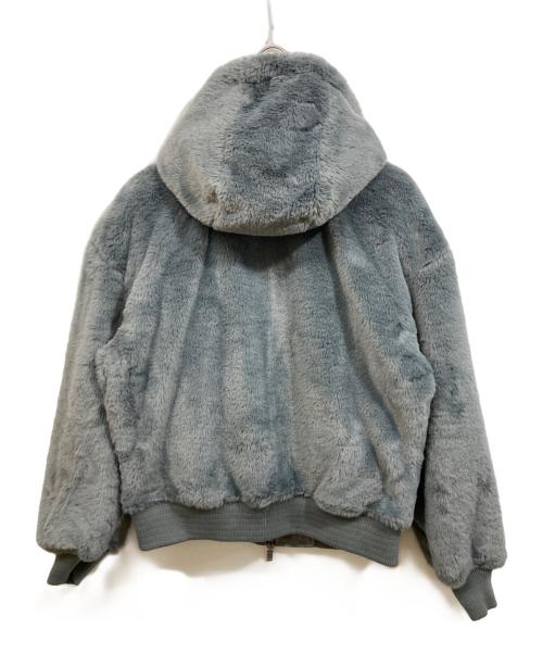 ZARA（ザラ）ZARA (ザラ) リバーシブルボンバージャケット グレー サイズ:SIZE Lの古着・服飾アイテム