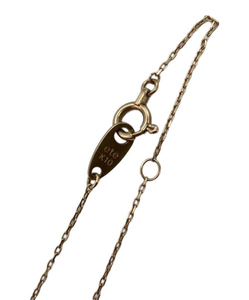 ete（エテ）ete (エテ) K10YG ブリリアント ダイヤモンド ネックレスの古着・服飾アイテム