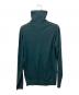 JOHN SMEDLEY (ジョンスメドレー) タートルネックニット グリーン サイズ:不明：5000円