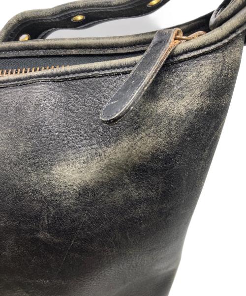 COACH（コーチ）COACH (コーチ) shoulder bucket bag leather ブラックの古着・服飾アイテム