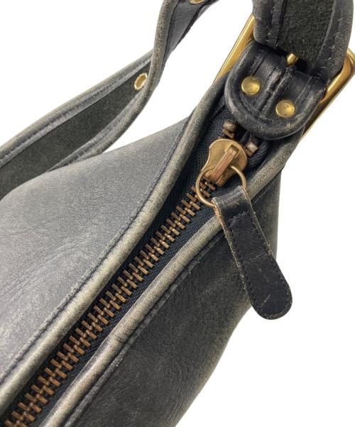 COACH（コーチ）COACH (コーチ) shoulder bucket bag leather ブラックの古着・服飾アイテム