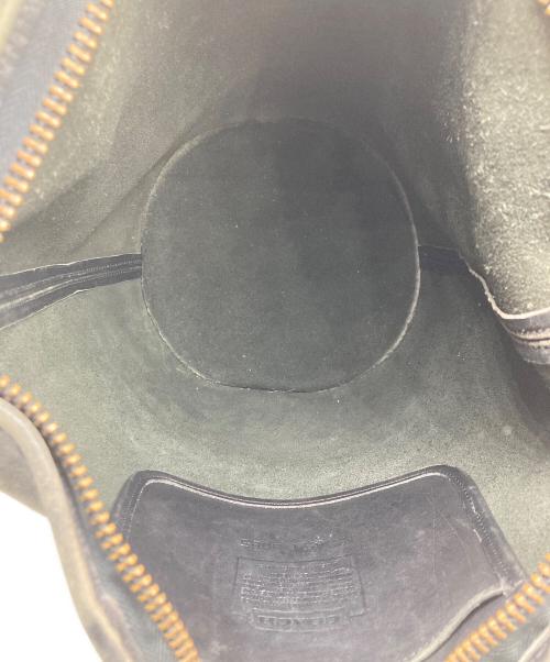 COACH（コーチ）COACH (コーチ) shoulder bucket bag leather ブラックの古着・服飾アイテム