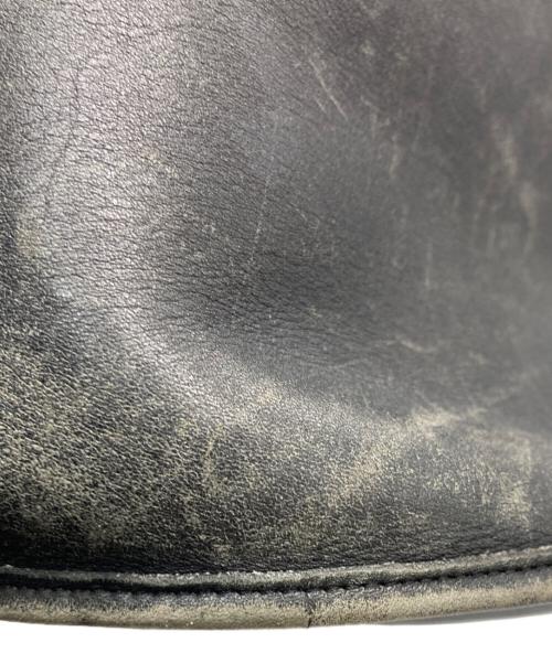 COACH（コーチ）COACH (コーチ) shoulder bucket bag leather ブラックの古着・服飾アイテム