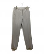 icBアイシービー）の古着「レーヨンライクトロ スティックパンツ」｜グレー