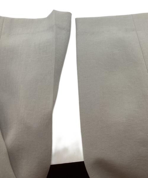 icB（アイシービー）icB (アイシービー) レーヨンライクトロ スティックパンツ グレー サイズ:SIZE 0の古着・服飾アイテム