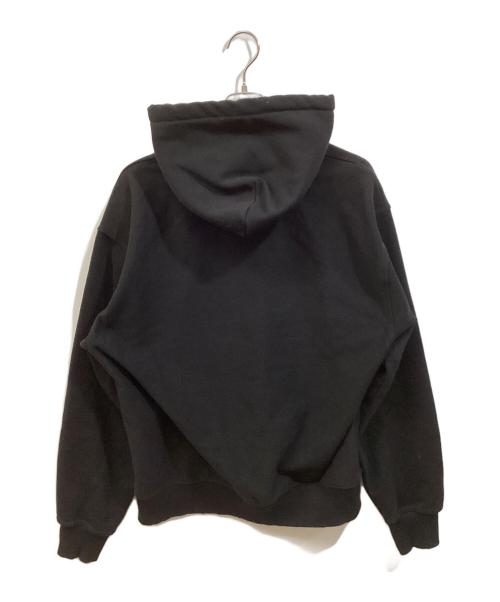 stussy（ステューシー）stussy (ステューシー) 刺繍ロゴ パーカー ブラック サイズ:SIZE Lの古着・服飾アイテム