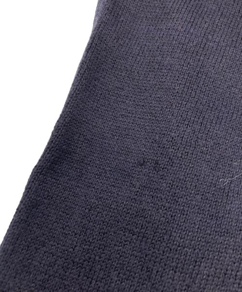J.CREW（ジェイクルー）J.CREW (ジェイクルー) 古着リネンロールニット ネイビー サイズ:	SIZE Lの古着・服飾アイテム