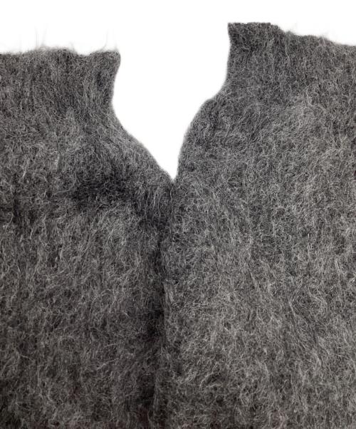 C.WORKER（シーワークス）C.WORKER (シーワークス) モヘアカーディガン グレー サイズ:SIZE 40の古着・服飾アイテム