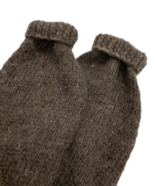 ISSEY SPORT（イッセイスポーツ）ISSEY SPORT (イッセイスポーツ) 総柄ニット グレー サイズ:	SIZE 9の古着・服飾アイテム