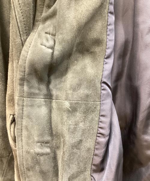 ISSEY MIYAKE MEN（イッセイミヤケメン）ISSEY MIYAKE MEN (イッセイミヤケメン) ヤギ革レザージャケット ブラウン サイズ:SIZE Mの古着・服飾アイテム