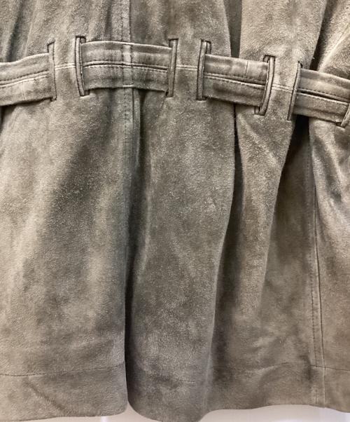 ISSEY MIYAKE MEN（イッセイミヤケメン）ISSEY MIYAKE MEN (イッセイミヤケメン) ヤギ革レザージャケット ブラウン サイズ:SIZE Mの古着・服飾アイテム