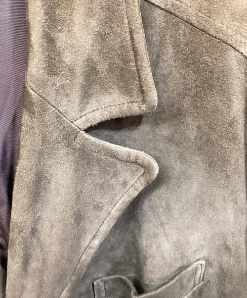 ISSEY MIYAKE MEN（イッセイミヤケメン）ISSEY MIYAKE MEN (イッセイミヤケメン) ヤギ革レザージャケット ブラウン サイズ:SIZE Mの古着・服飾アイテム