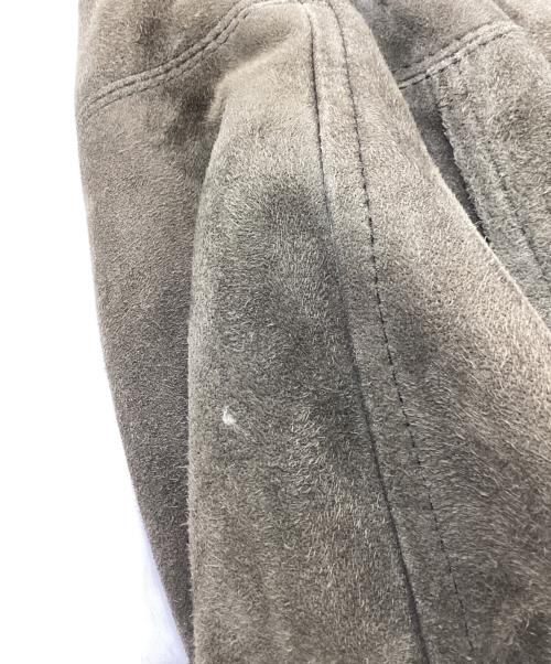 ISSEY MIYAKE MEN（イッセイミヤケメン）ISSEY MIYAKE MEN (イッセイミヤケメン) ヤギ革レザージャケット ブラウン サイズ:SIZE Mの古着・服飾アイテム