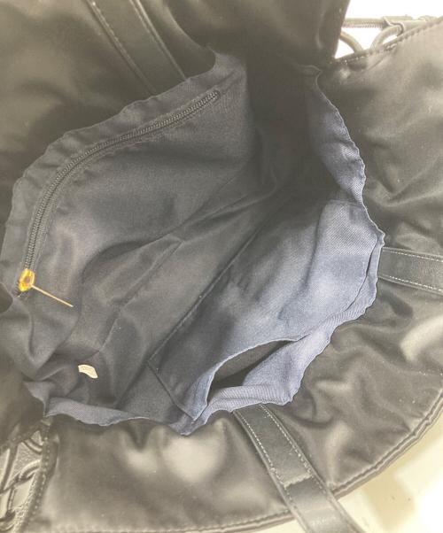 LANVIN en Bleu（ランバンオンブルー）LANVIN en Bleu (ランバンオンブルー) 2WAYバッグ ブラックの古着・服飾アイテム