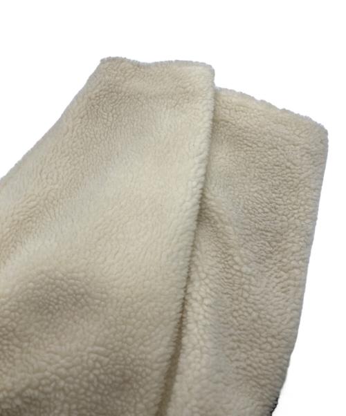 nano・universe（ナノ・ユニバース）nano・universe (ナノ・ユニバース) ミドル丈 ボア Pコート ベージュ サイズ:SIZE Freeの古着・服飾アイテム