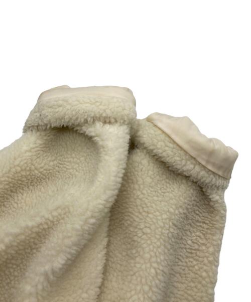 nano・universe（ナノ・ユニバース）nano・universe (ナノ・ユニバース) ミドル丈 ボア Pコート ベージュ サイズ:SIZE Freeの古着・服飾アイテム