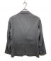 TOMORROW LAND (トゥモローランド) ウールポリエステルギャバジン シングルブレステッド2Bジャケット グレー サイズ:	SIZE 46：6000円